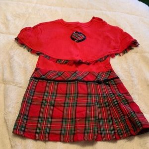 Thomas plaid dress size 4T